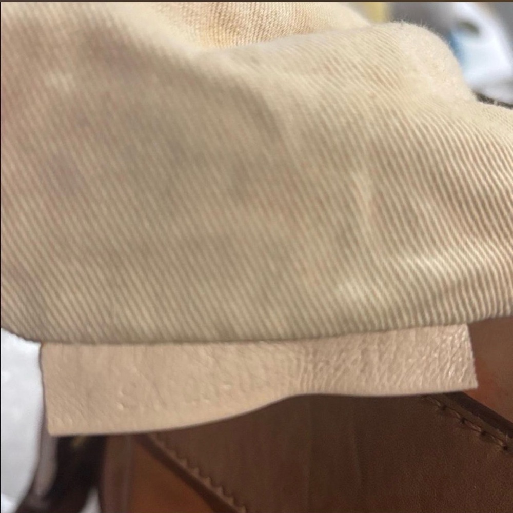 Tan Leather Women's Bag - Picture 5 of 8